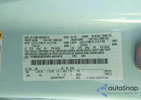 2024 Ford Bronco Heritage Limited Edition from USA, damaged, VIN 1FMDE4EP4RLA63416